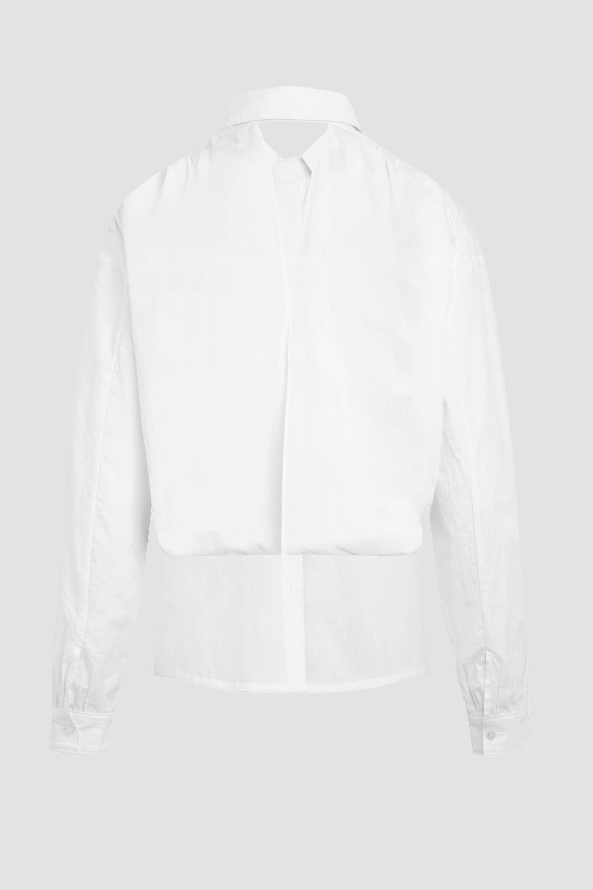 Wrap Poplin Top Female Product Image