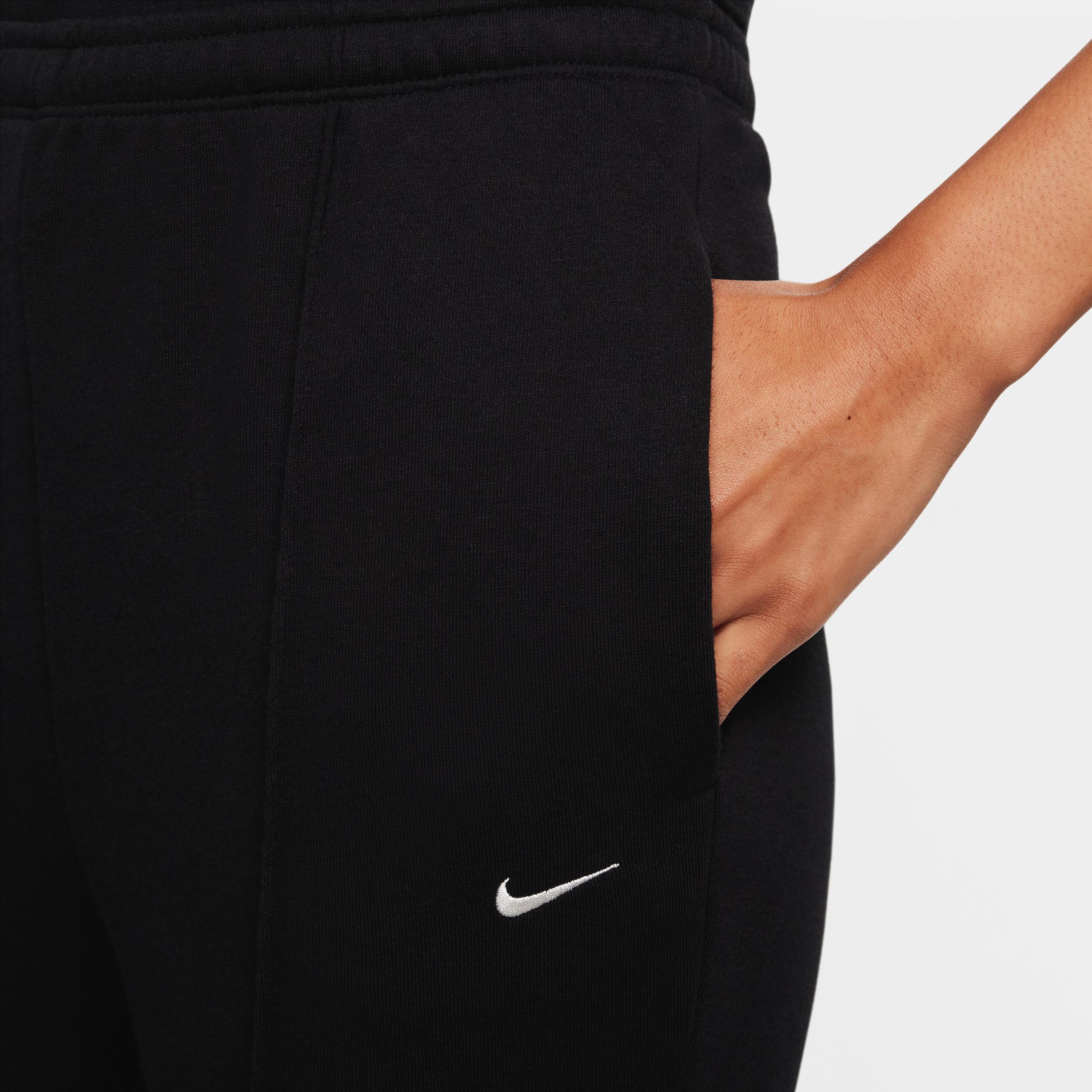 Womens Nike Sportswear Chill Terry Slim High-Waisted French Terry Sweatpants | FN2434-010 Product Image