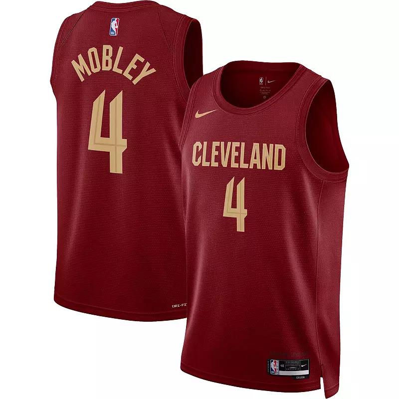 Cleveland Cavaliers Icon Edition Nike Mens Dri-FIT NBA Swingman Jersey | DN2001-680 Product Image