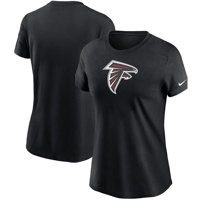 Women's Nike Black Atlanta Falcons Logo Essential T-Shirt, Size: Large Product Image