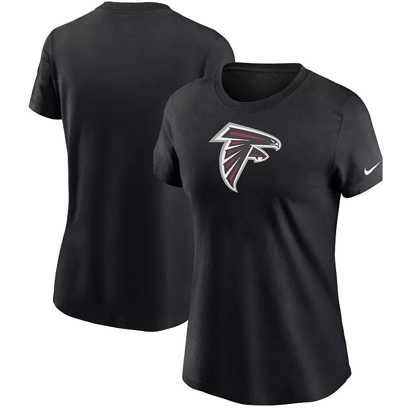 Women's Nike Black Atlanta Falcons Logo Essential T-Shirt, Size: Large Product Image