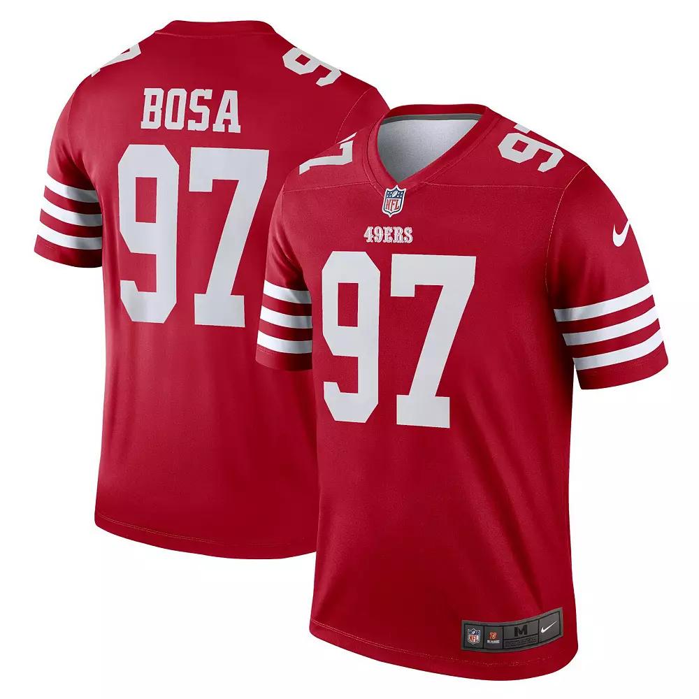 Men's Nike Nick Bosa Scarlet San Francisco 49ers Legend Jersey,  Product Image