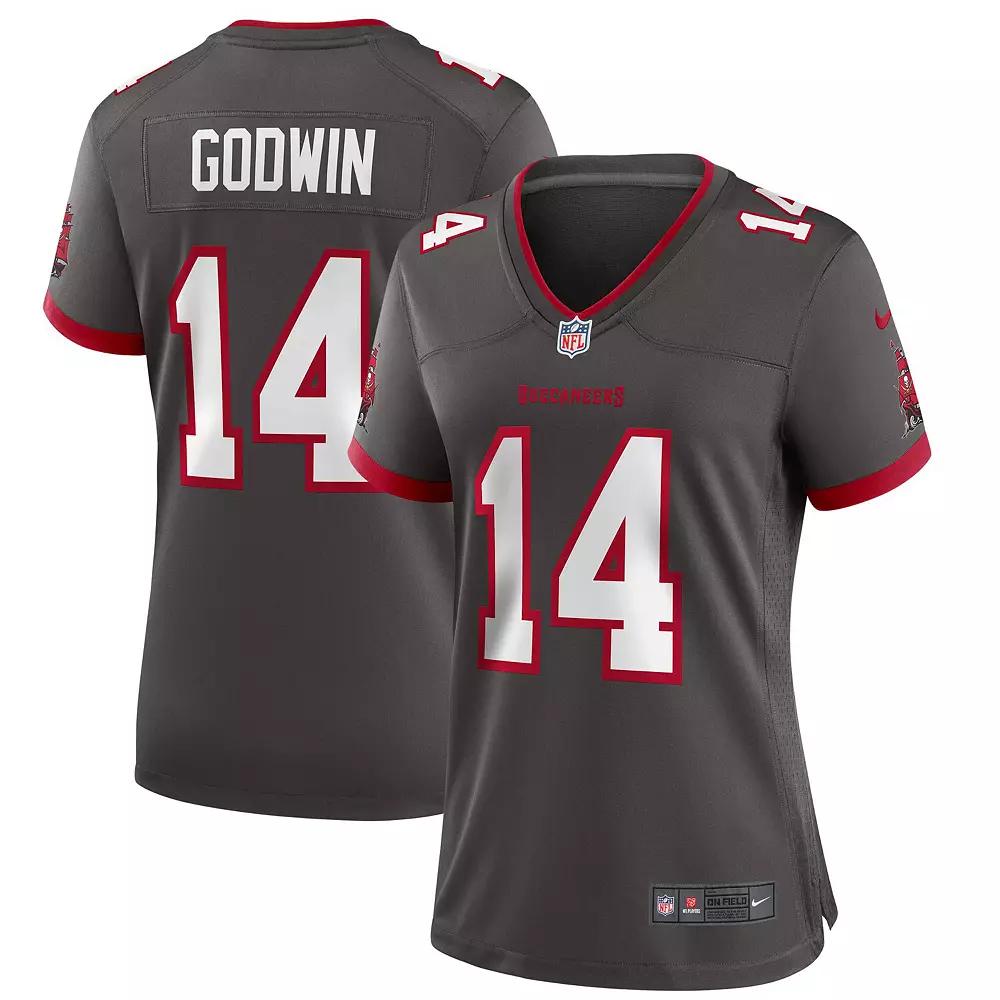 Women's Nike Chris Godwin Pewter Tampa Bay Buccaneers Alternate Game Jersey,  Product Image