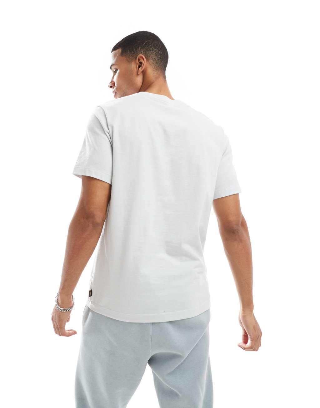 Nike 'Tis The Season logo T-shirt in gray Product Image