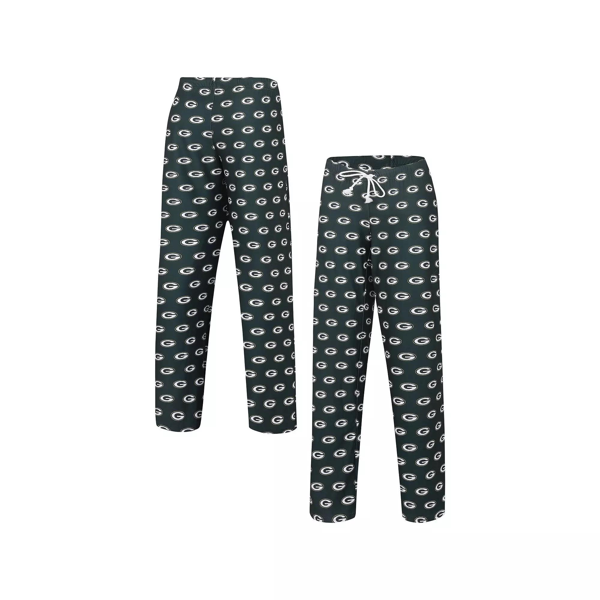 Women's Concepts Sport Green Green Bay Packers Gauge Allover Print Sleep Pants,  Product Image