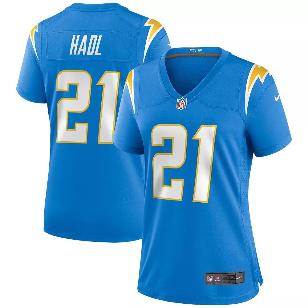 Women's Nike John Hadl Powder Blue Los Angeles Chargers Game Retired Player Jersey,  Product Image