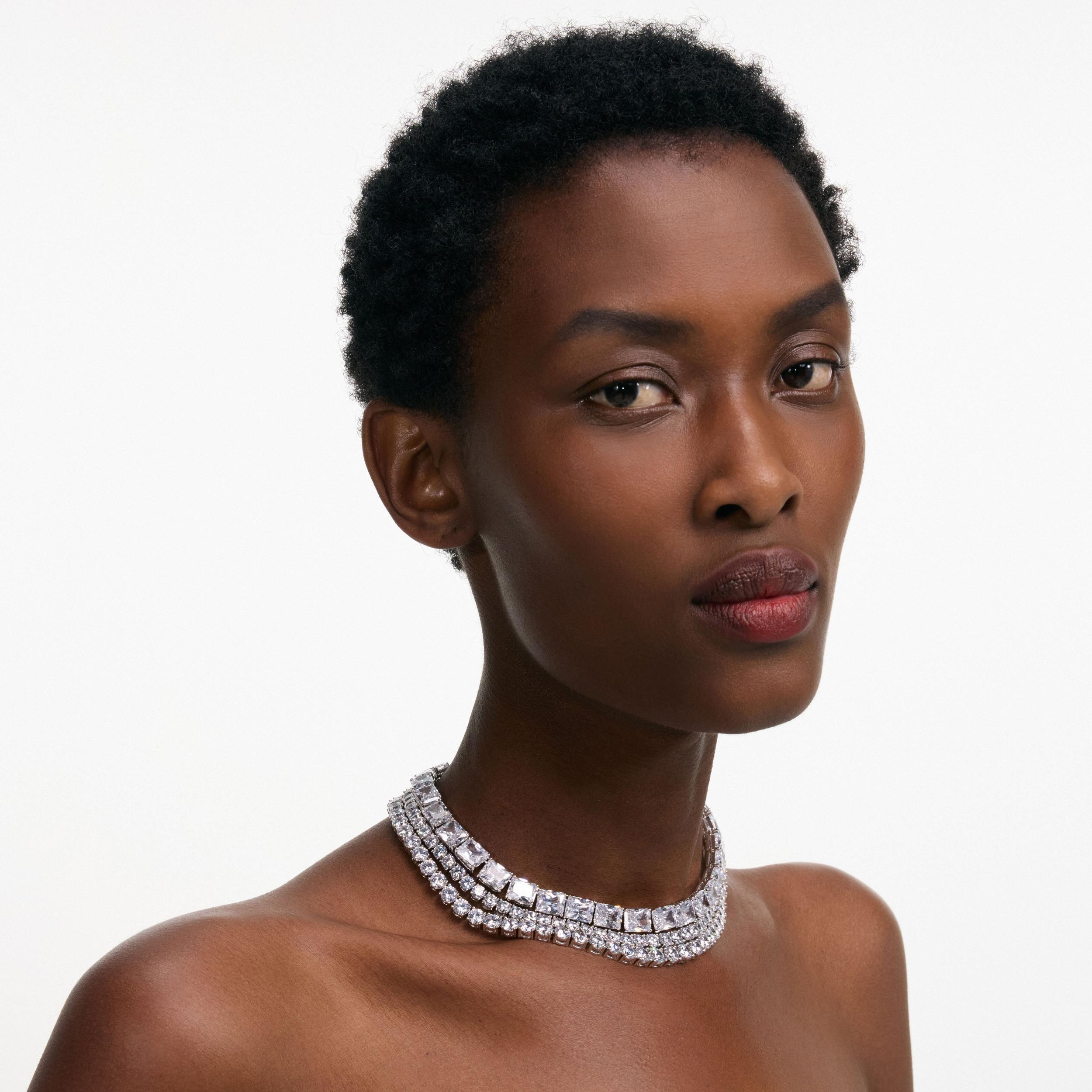 Multi Crystal Choker Product Image