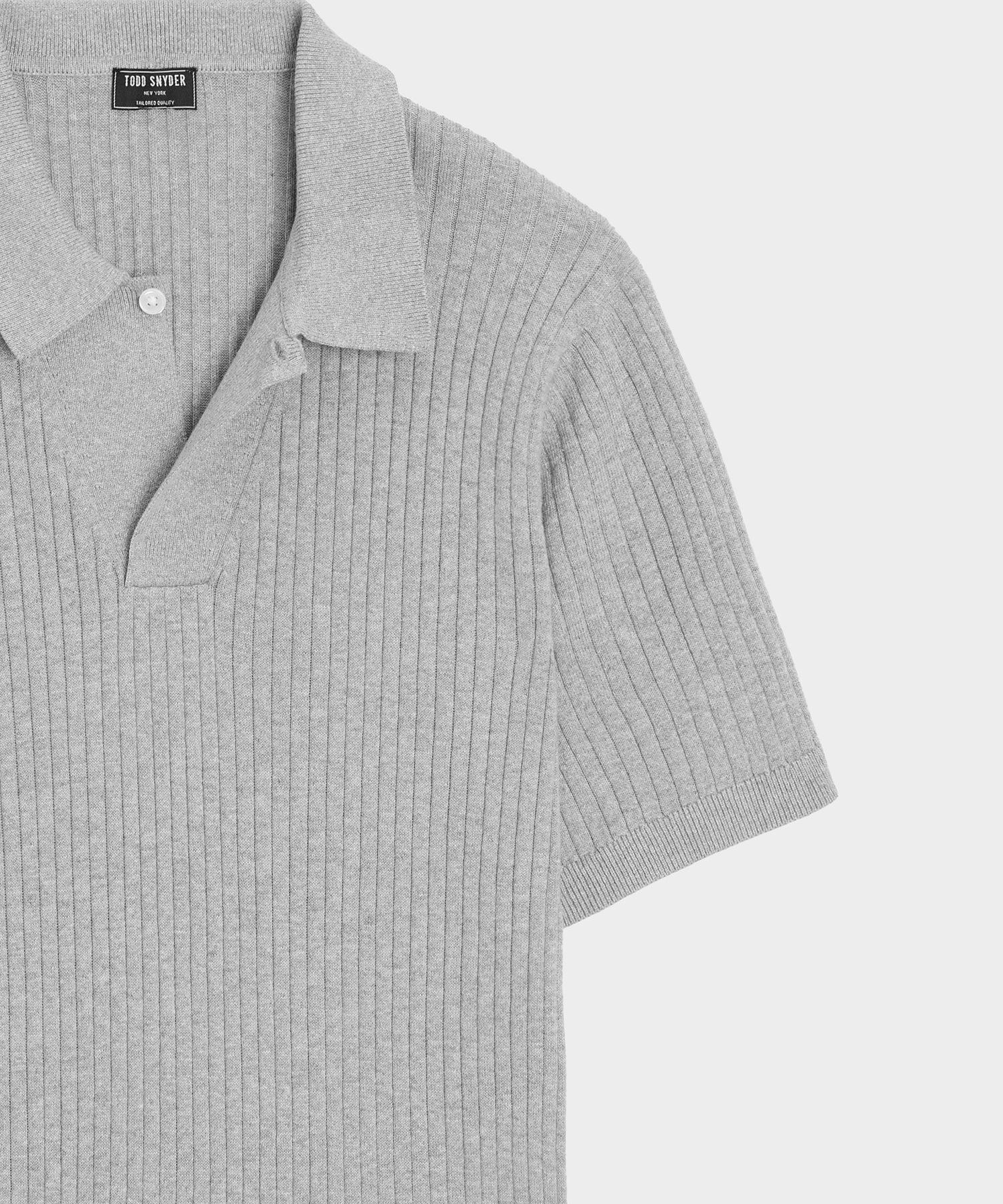 Cotton-Cashmere Sweater Polo Product Image