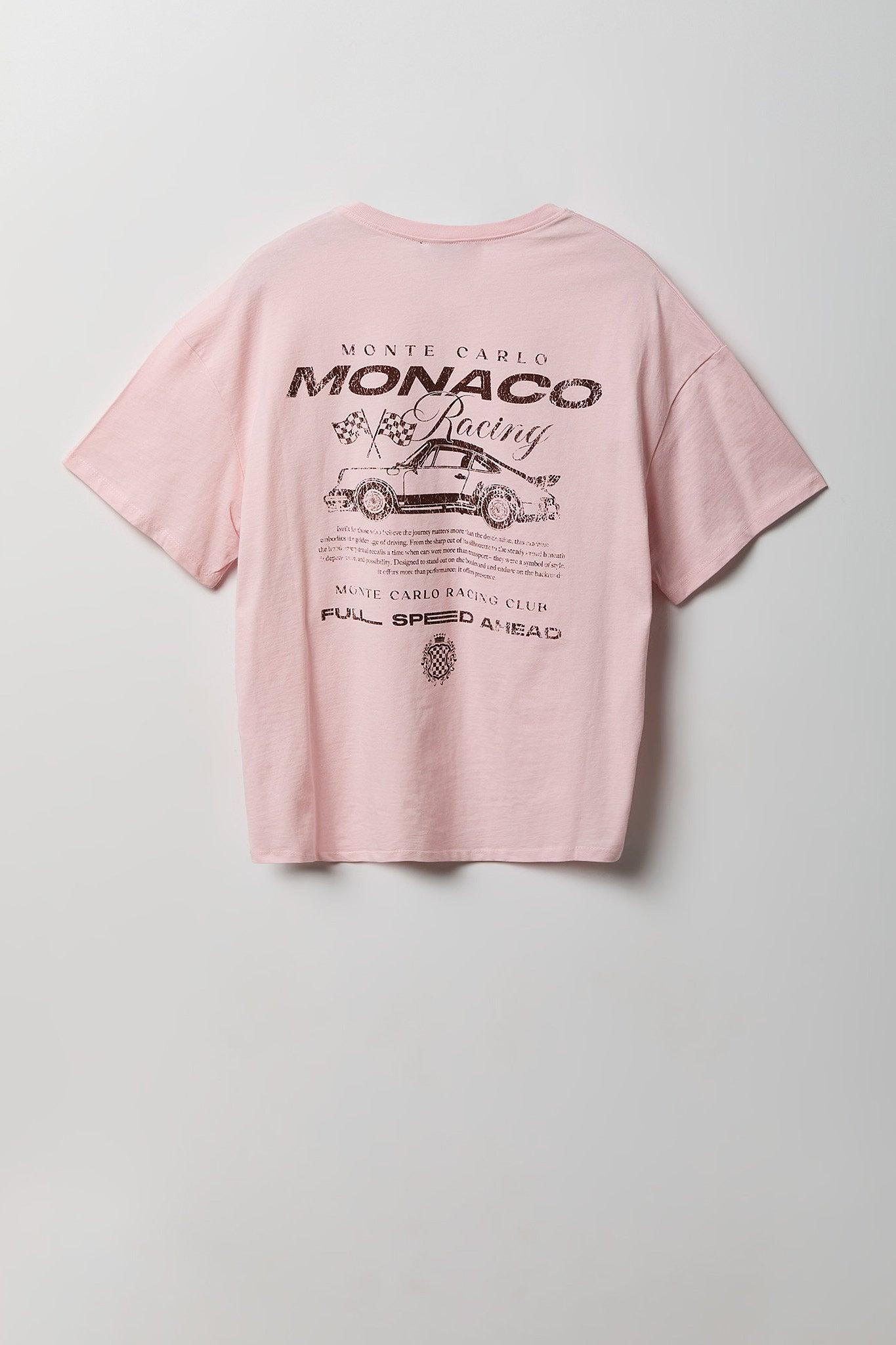 Luxe Heavy Cotton Graphic Oversized T-Shirt Female Product Image