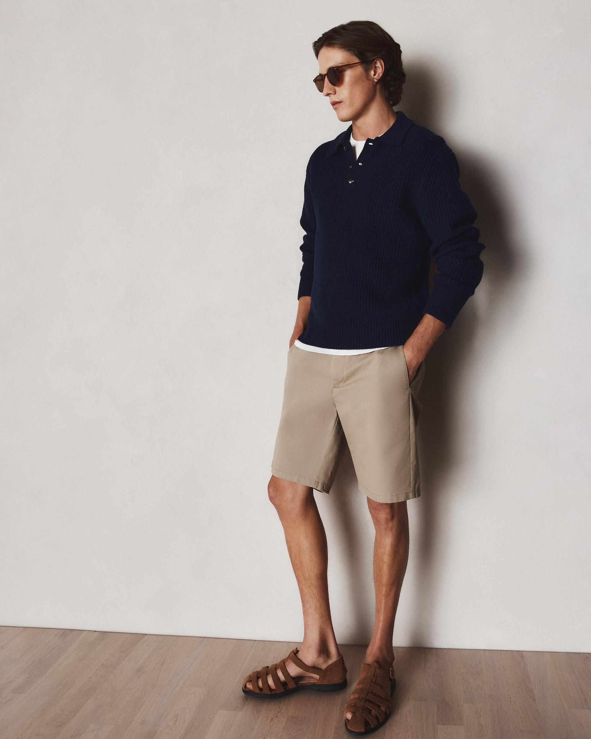 Quince | Men's Classic Stretch Chino Shorts 7" Organic Cotton Product Image