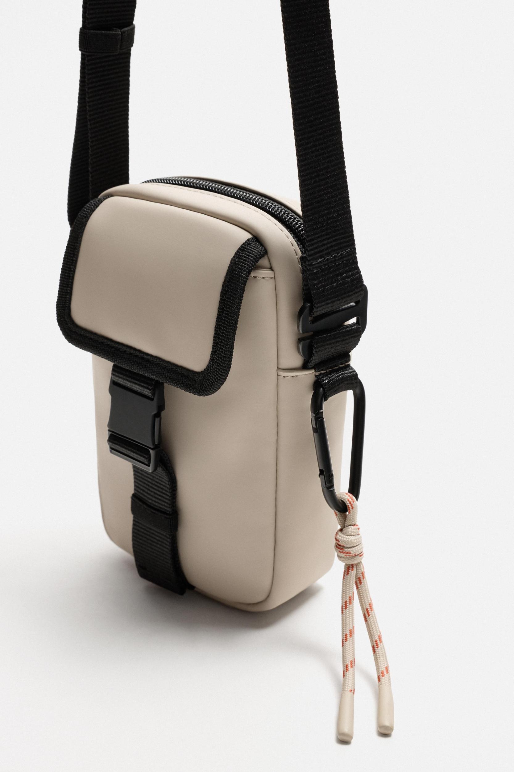 RUBBERIZED CROSSBODY BAG Product Image