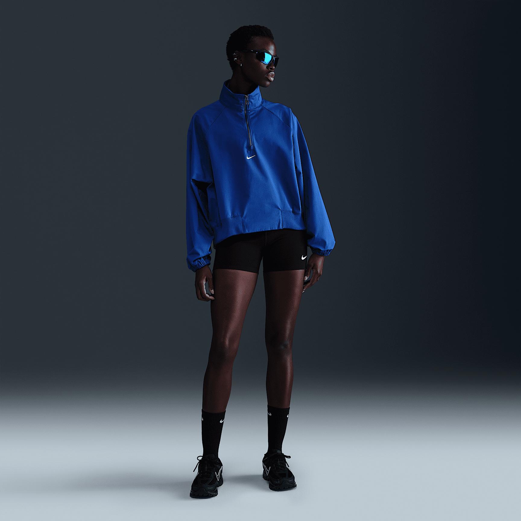 Nike Sportswear Collection Women's Oversized Twill 1/4-Zip Top Product Image