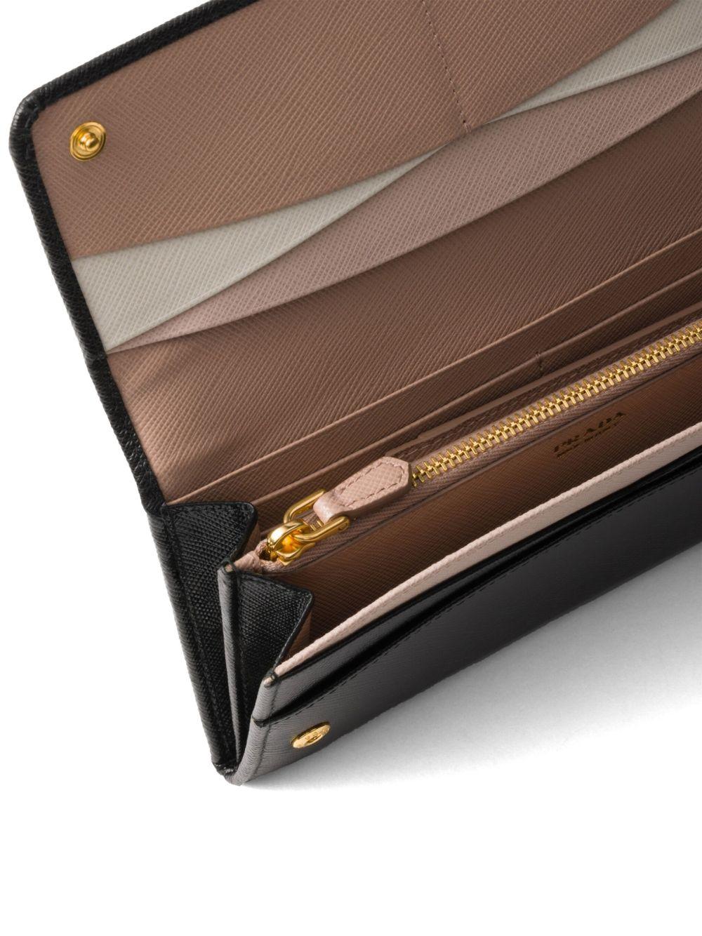 large Saffiano leather wallet Product Image