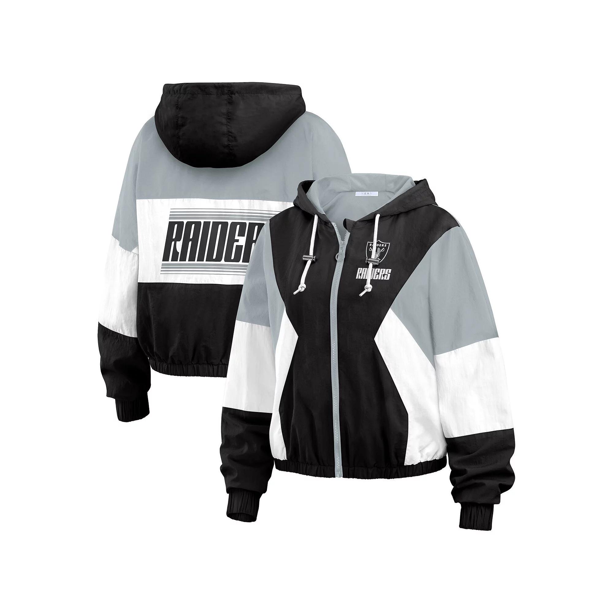 Women's WEAR by Erin Andrews Black/Gray Las Vegas Raiders Plus  Product Image
