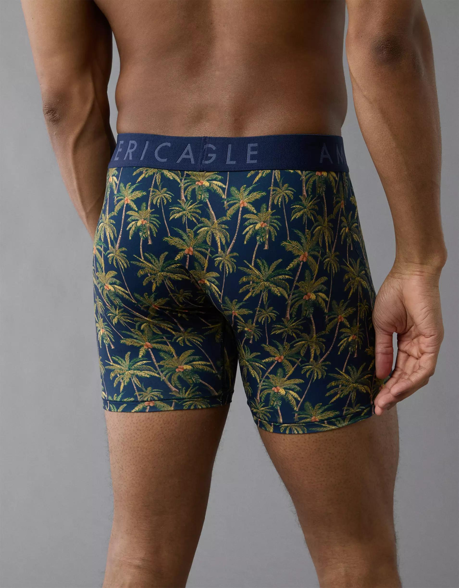 AEO Men's Palm Trees 6" Flex Boxer Brief Product Image