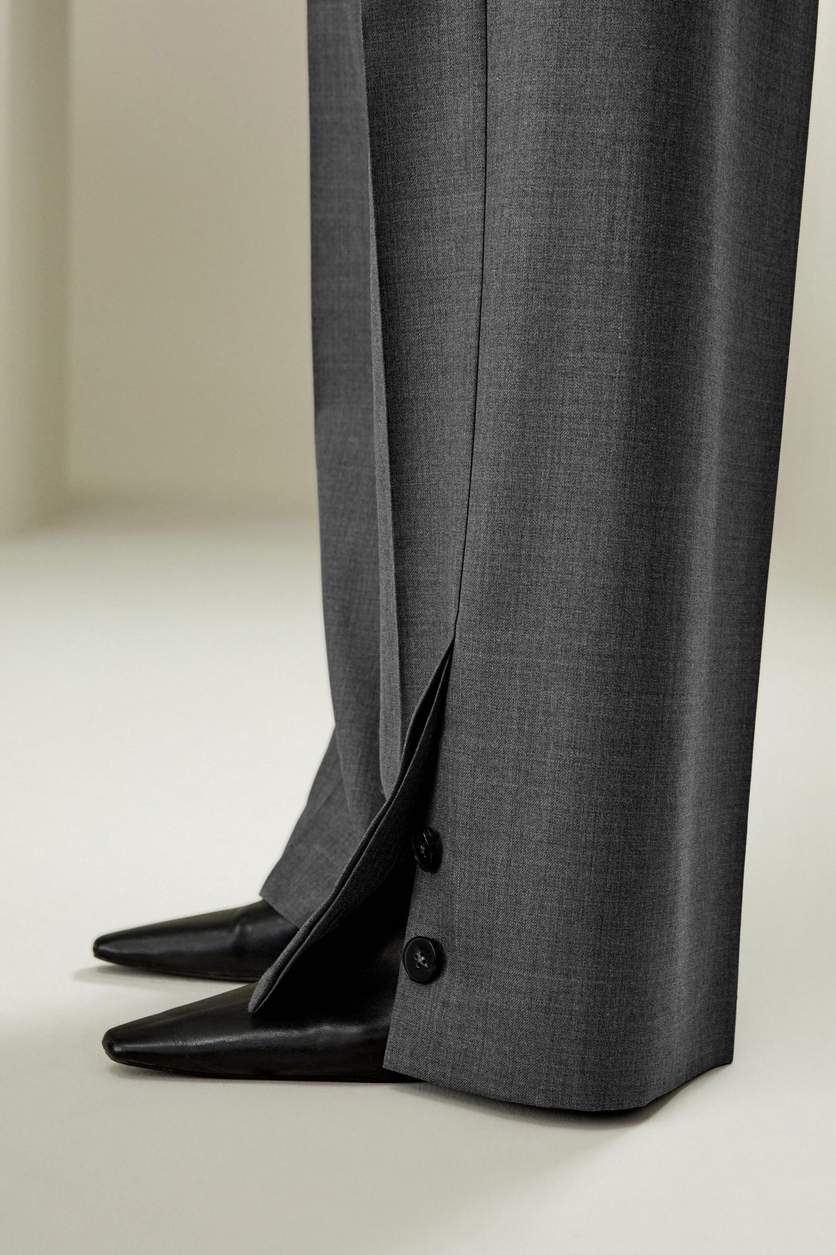 LILYSILK Women'S Wool Slacks - Black Wool Silk Blend - Ultimate Luxury Machine Washable Trousers 16 Product Image