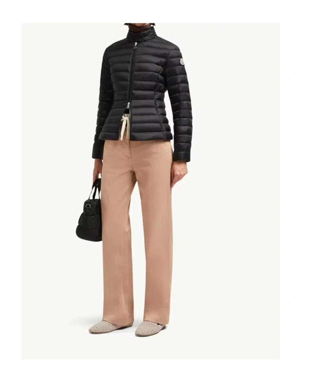 MONCLER Polyamide Igelle Jacket High Collar Quilted In Black Product Image