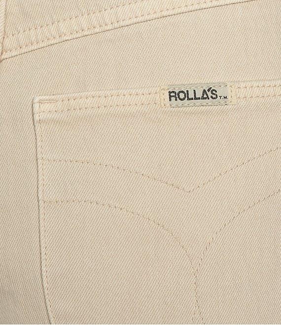 Rolla's High Rise Sailor Comfort Off White Wide Leg Jeans Product Image