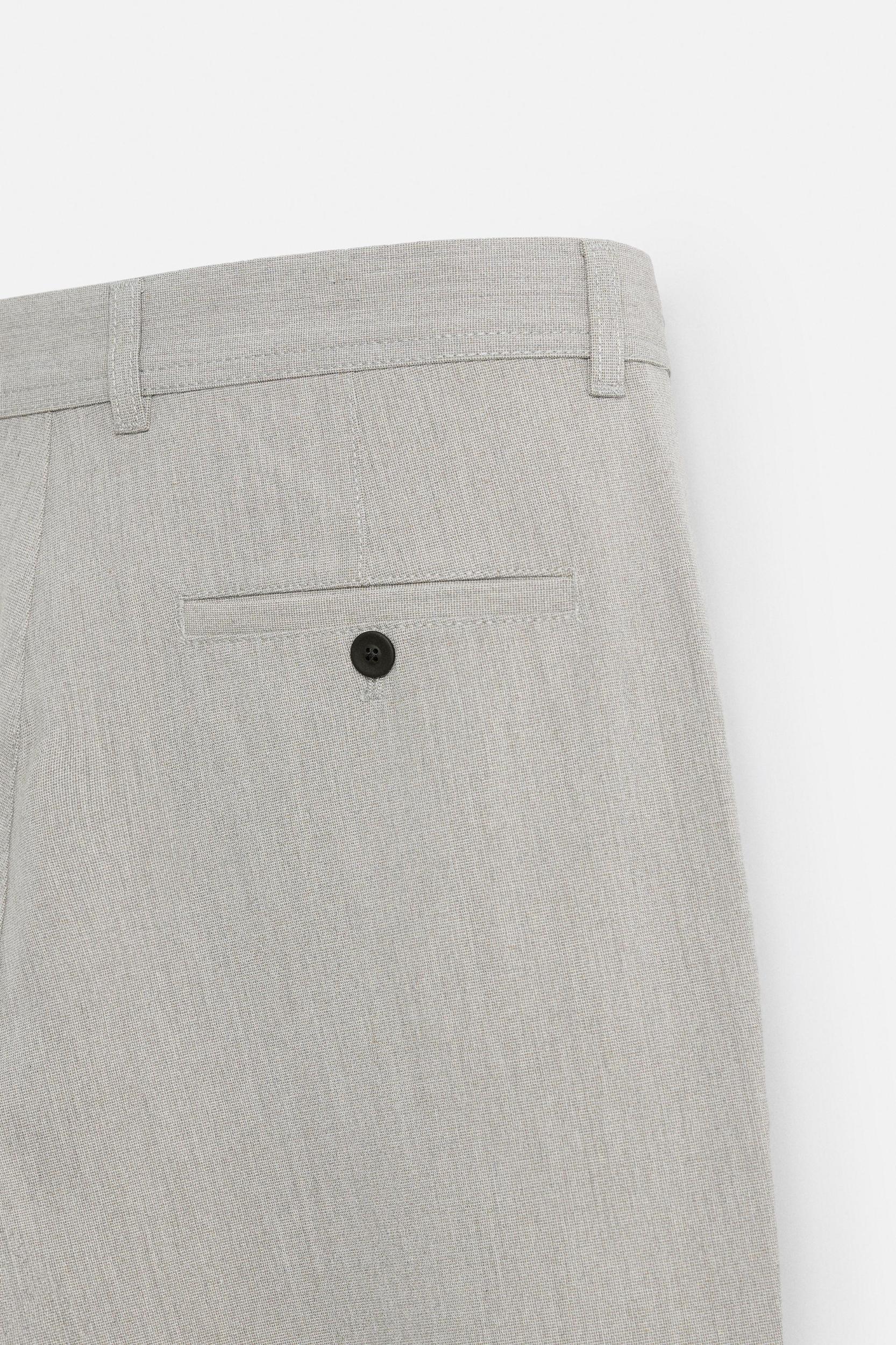 TEXTURED STRETCH PANTS Product Image