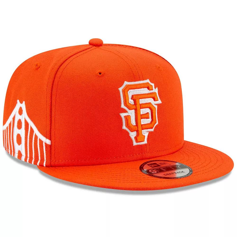 Men's New Era Orange San Francisco Giants 2021 City Connect 9FIFTY Snapback Adjustable Hat Product Image