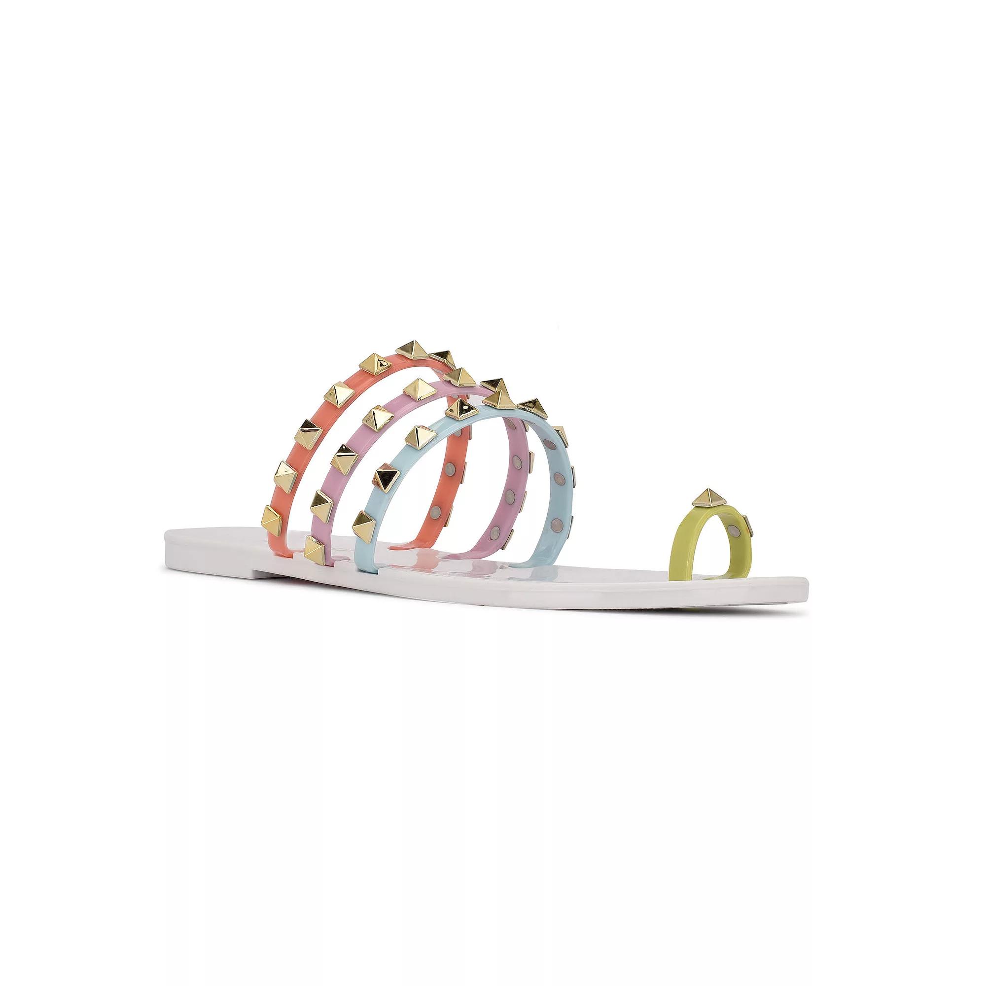 Nine West Cartee Women's Jelly Sandals, Size: 8, Pastel Team Product Image