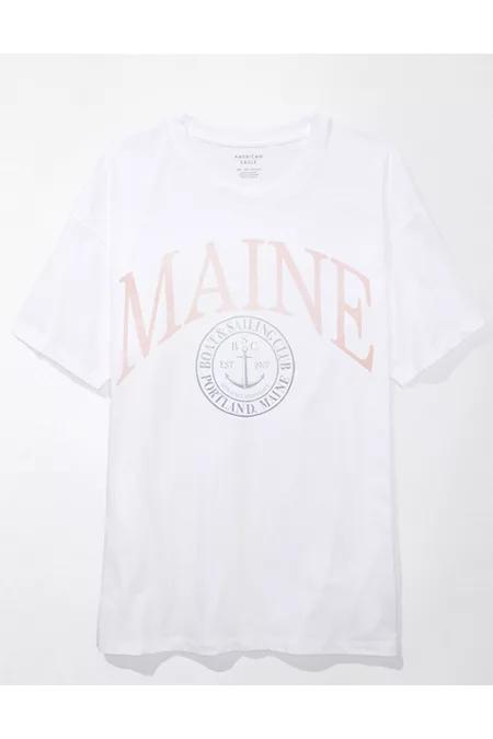 AE Oversized Destination Graphic T-Shirt Womens Product Image