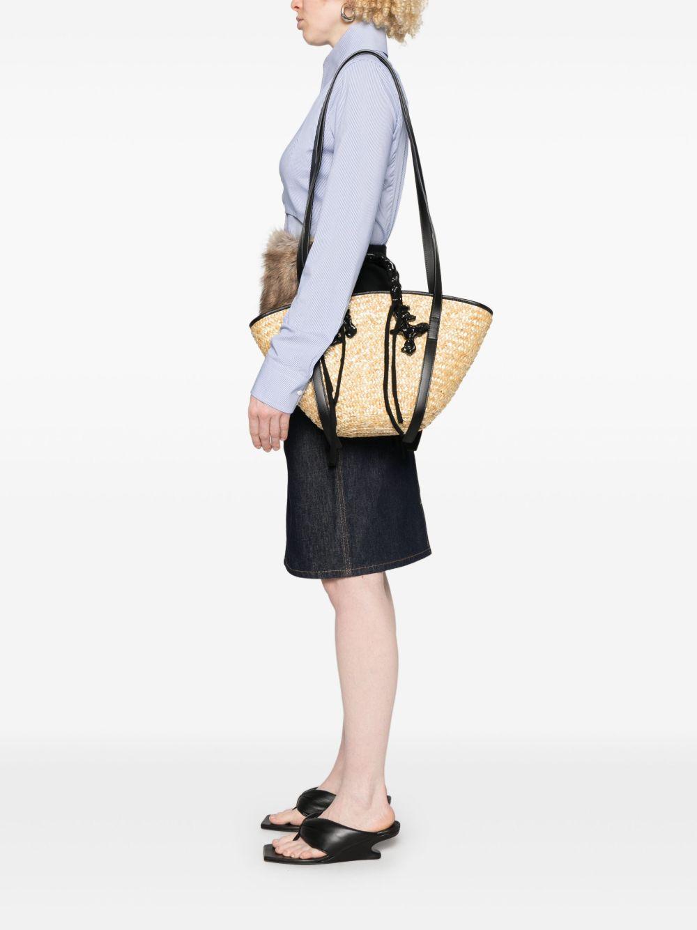 raffia tote bag Product Image