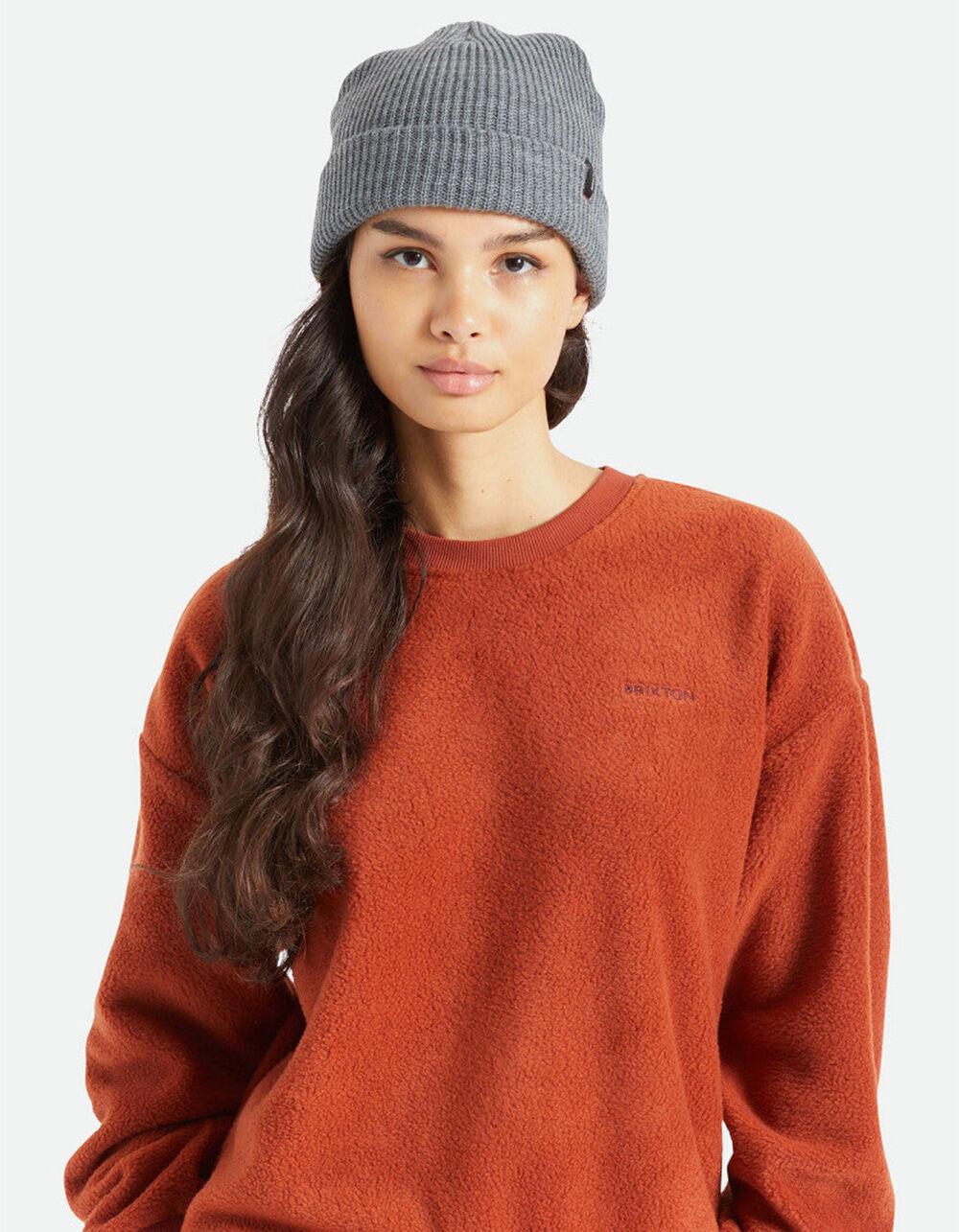 BRIXTON Heist Beanie - HEATHER GRAY Product Image