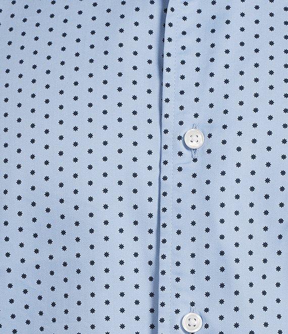 Daniel Cremieux Signature Label Dot Print Long Sleeve Woven Shirt Product Image