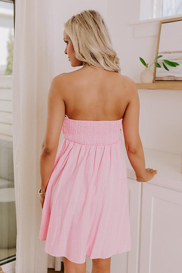 Flirty First Date Gingham Mini Dress Product Image