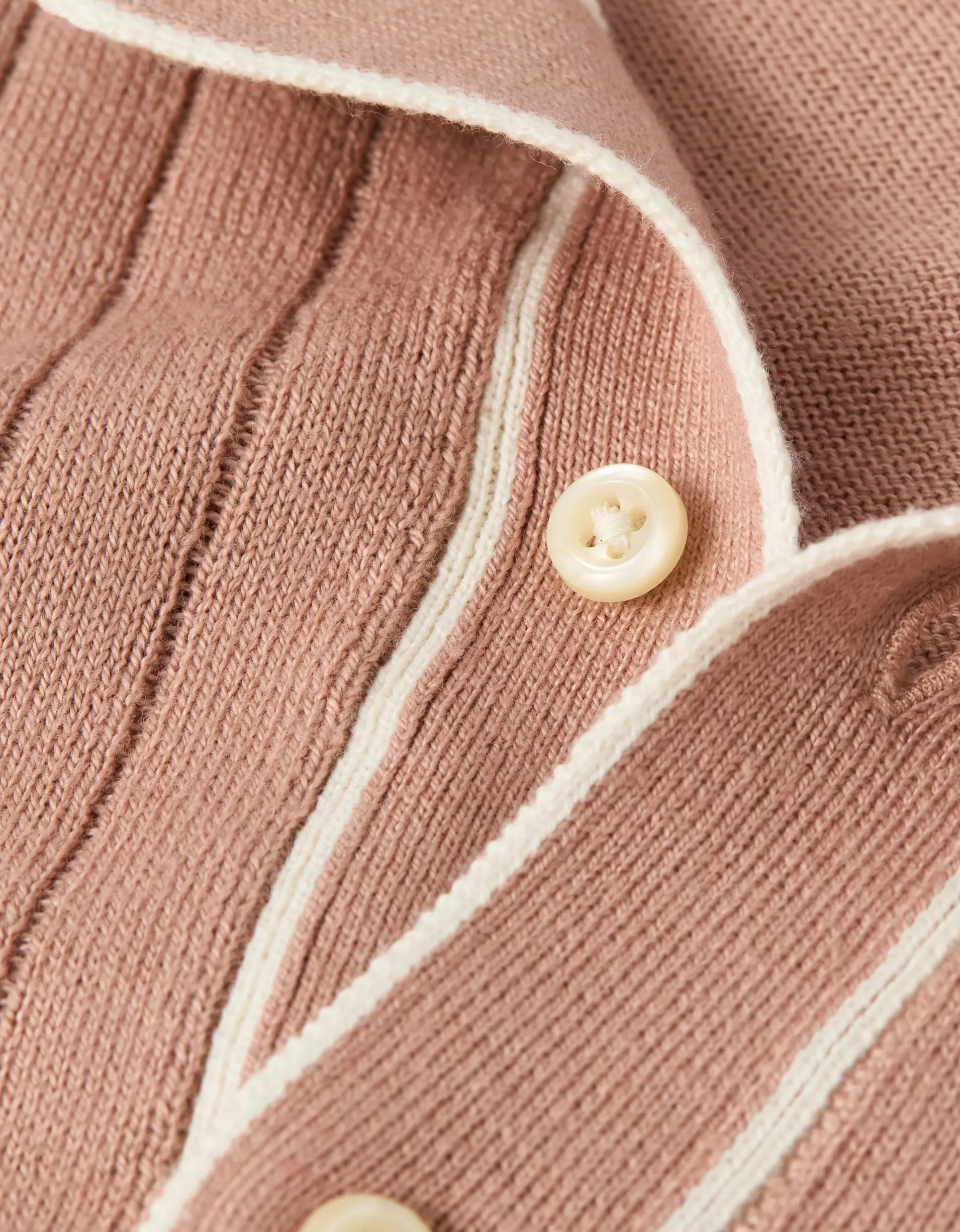 AE Weekend Tipped Sweater Polo Shirt Product Image