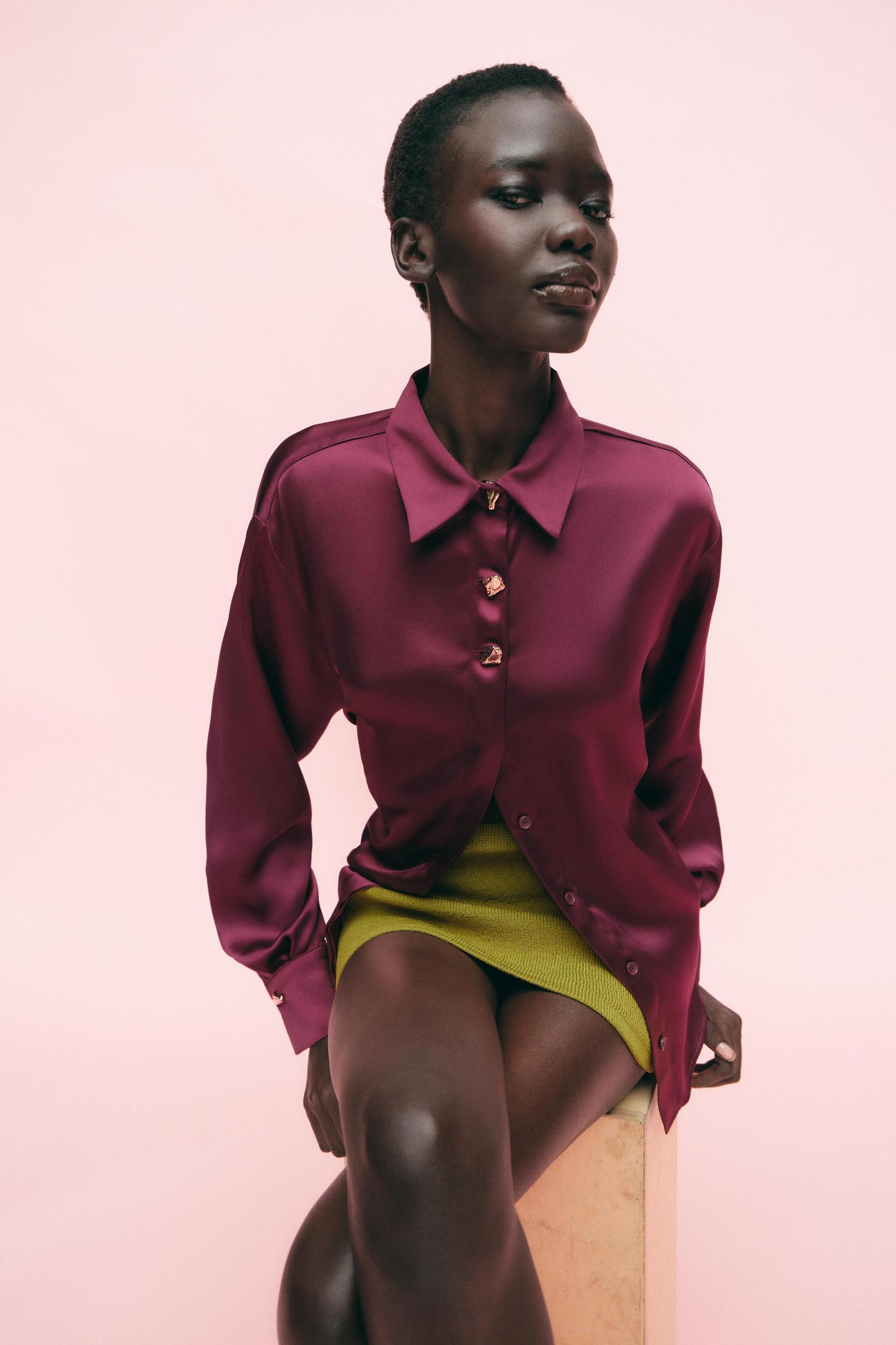 BASIC KNIT MINI SKIRT Product Image