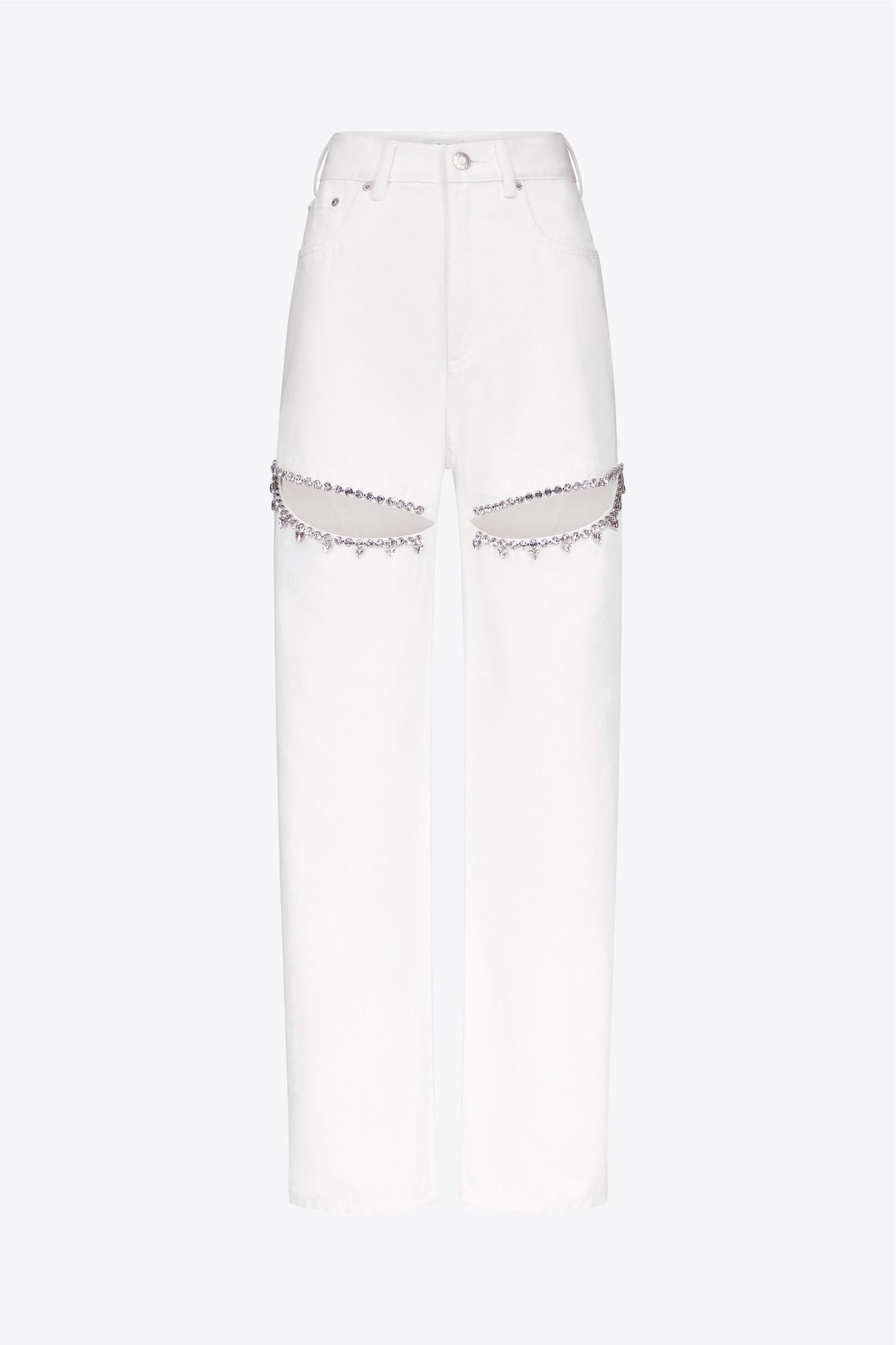 Crystal Slit Jean Product Image