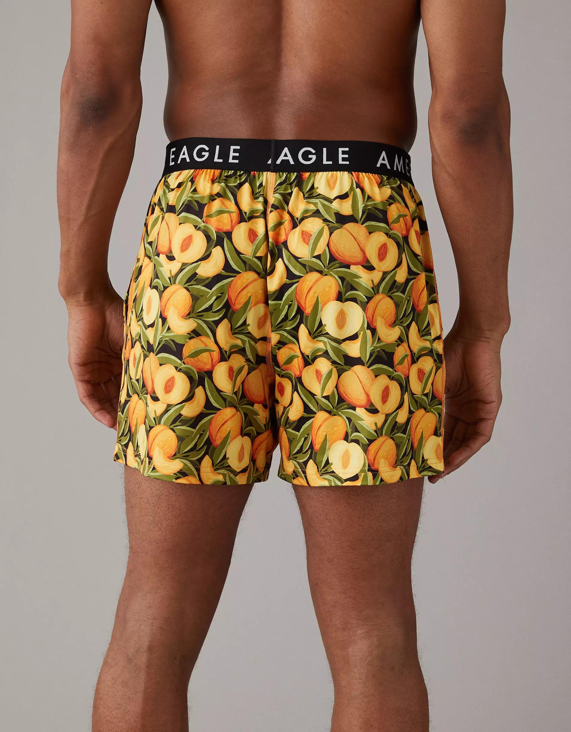 AEO Men's Peaches Ultra Soft Pocket Boxer Short Product Image