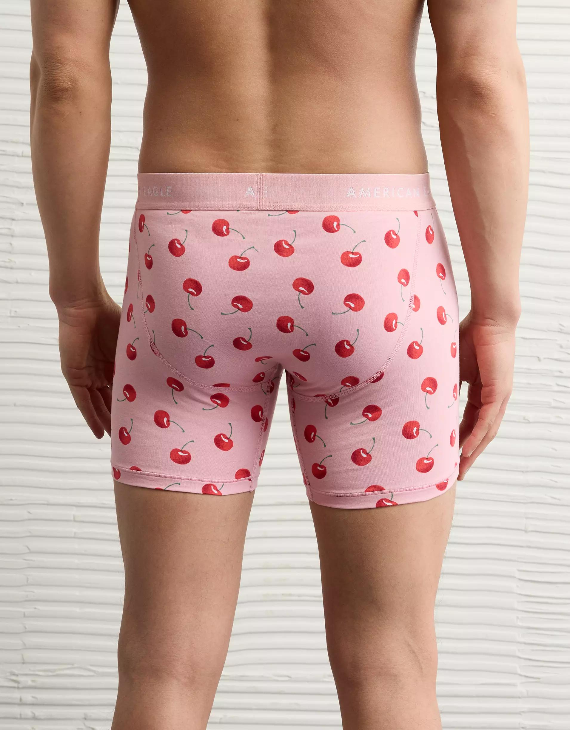 AEO Men's Cherries 6" Classic Boxer Brief Product Image