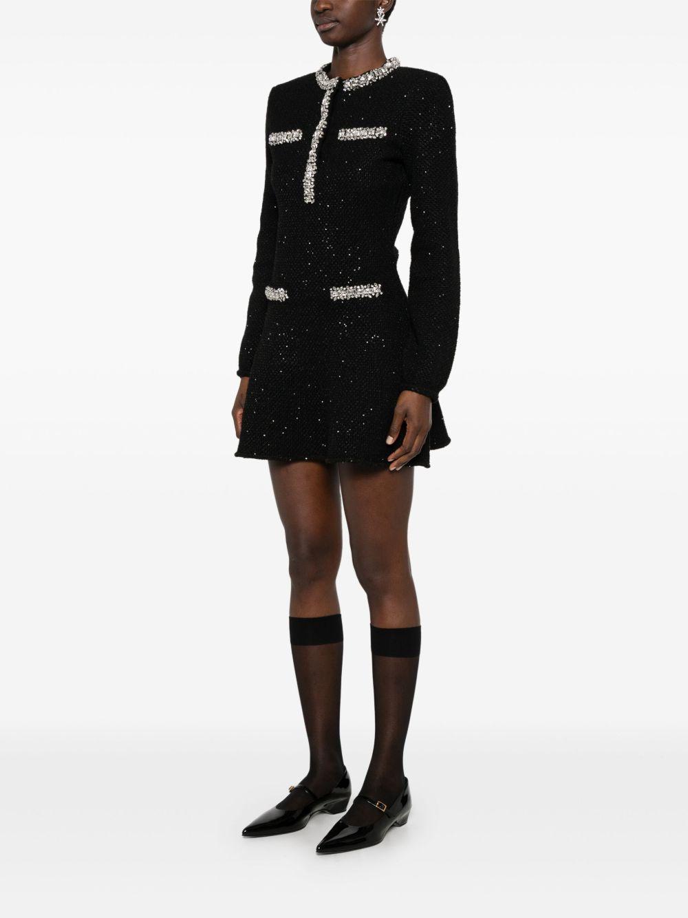 sequin knit mini dress Product Image