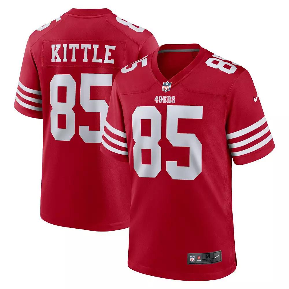 Nike Mens NFL San Francisco 49ers (George Kittle) Game Football Jersey | 67NMSAGH9BF-00D Product Image