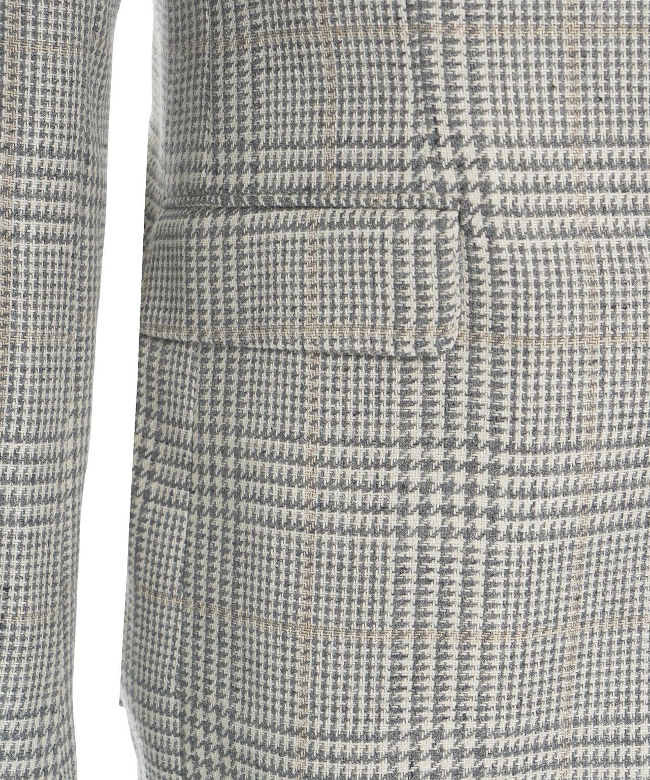 Single-breasted blazer in glen check Product Image