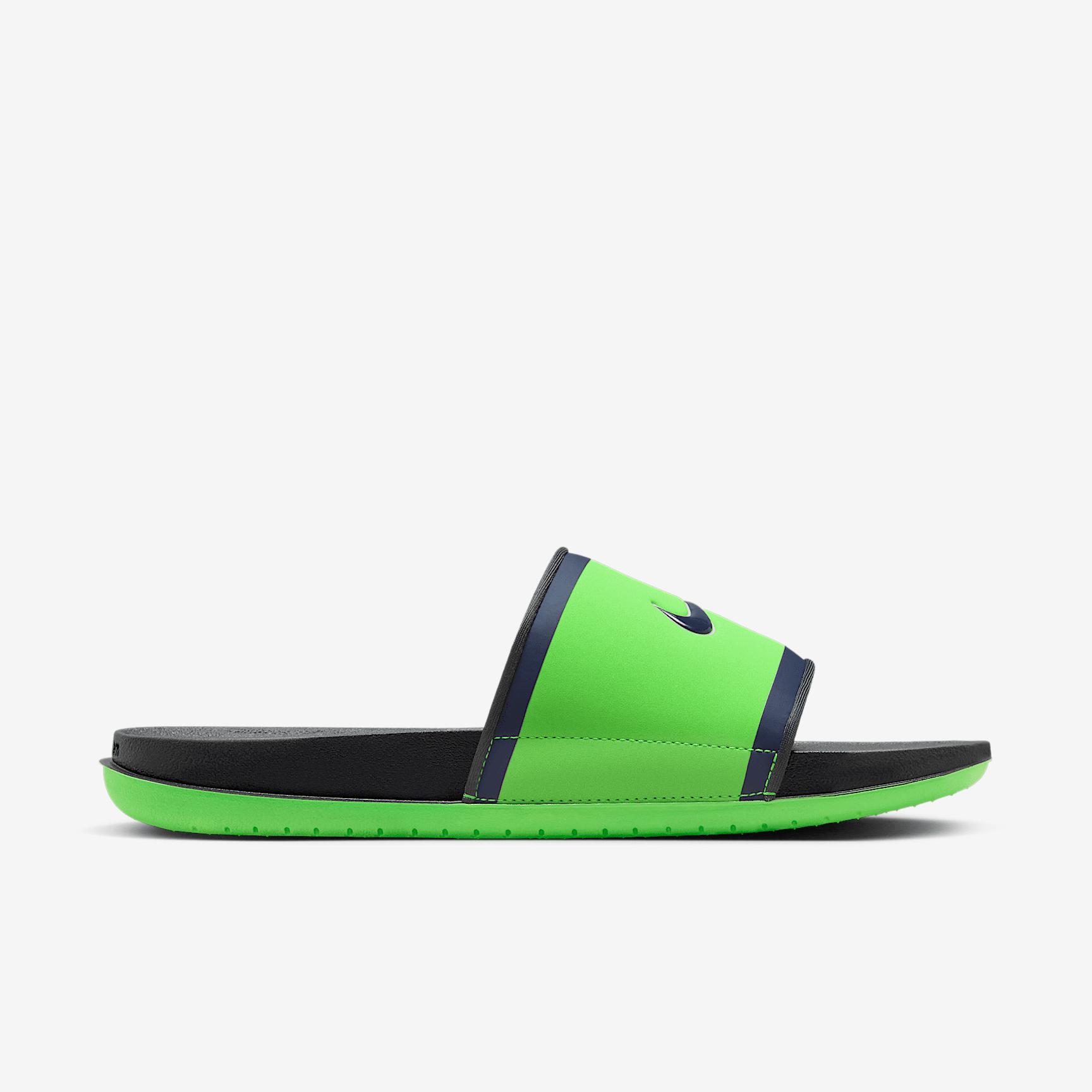 Nike Mens Offcourt (Seattle Seahawks) Offcourt Slides | FN4466-300 Product Image