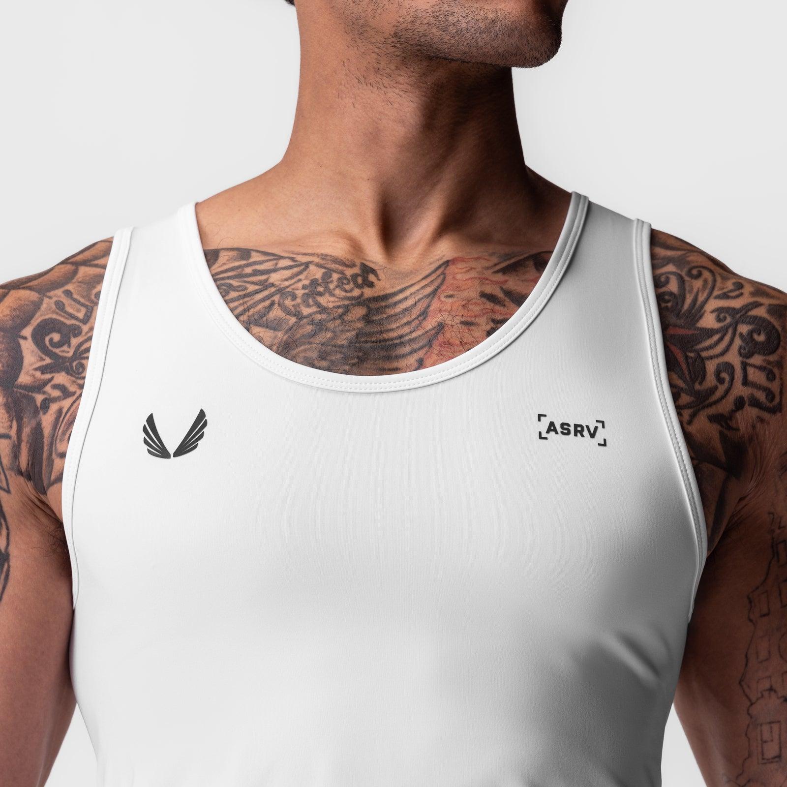 0985. WarpFlexx-Lite® Slim Tank - White Product Image