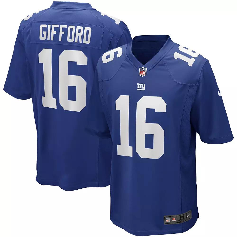 Men's Nike Frank Gifford Royal New York Giants Game Retired Player Jersey,  Product Image