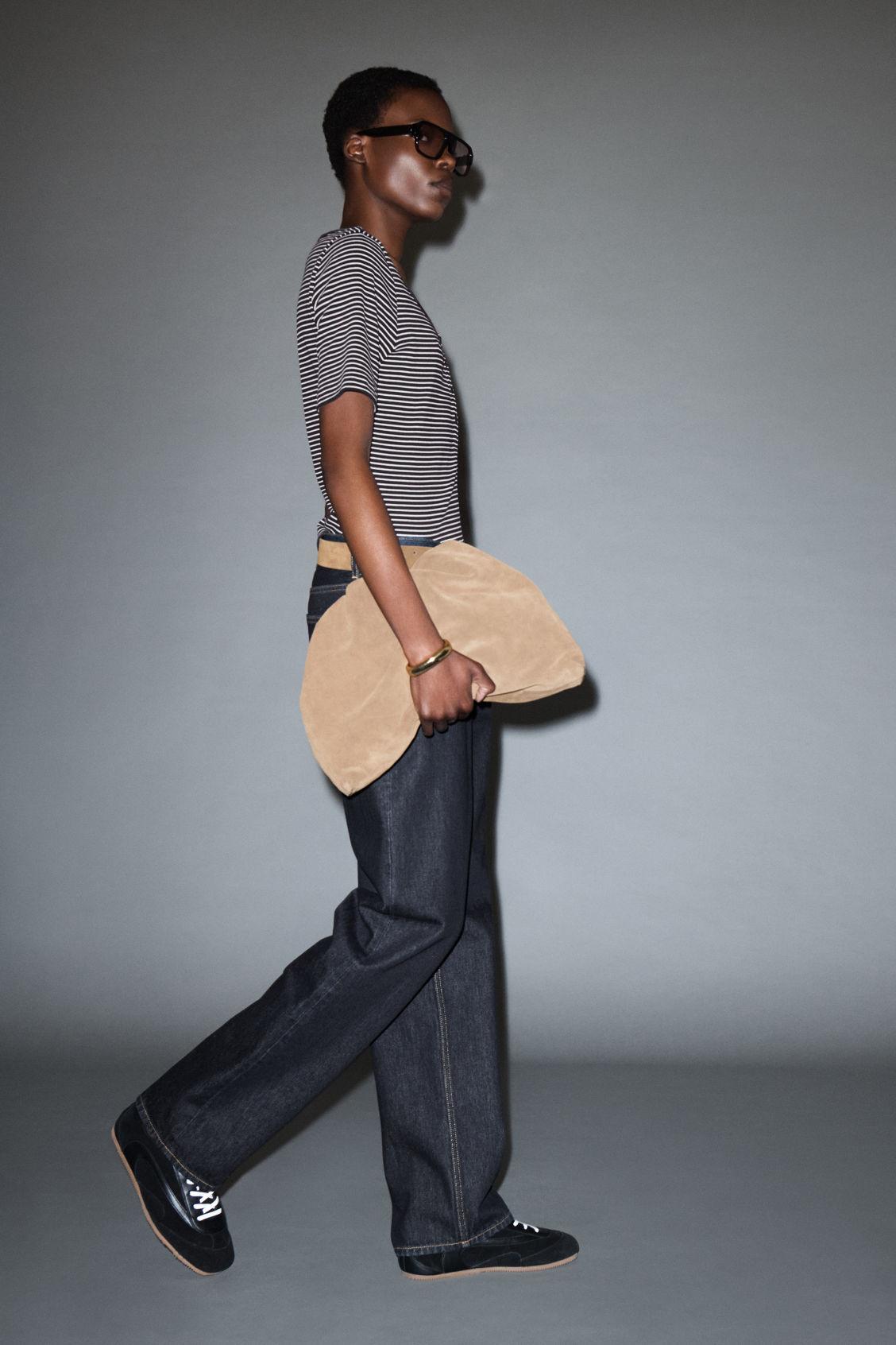 RIBBED HENLEY T-SHIRT Product Image