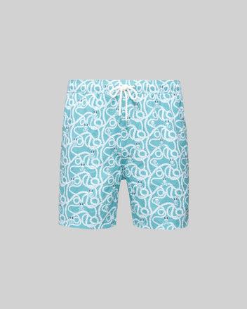 MENS BIG AND TALL CYRUS ALL OVER PRINT SWIM TRUNK - BB1000003 Male Product Image