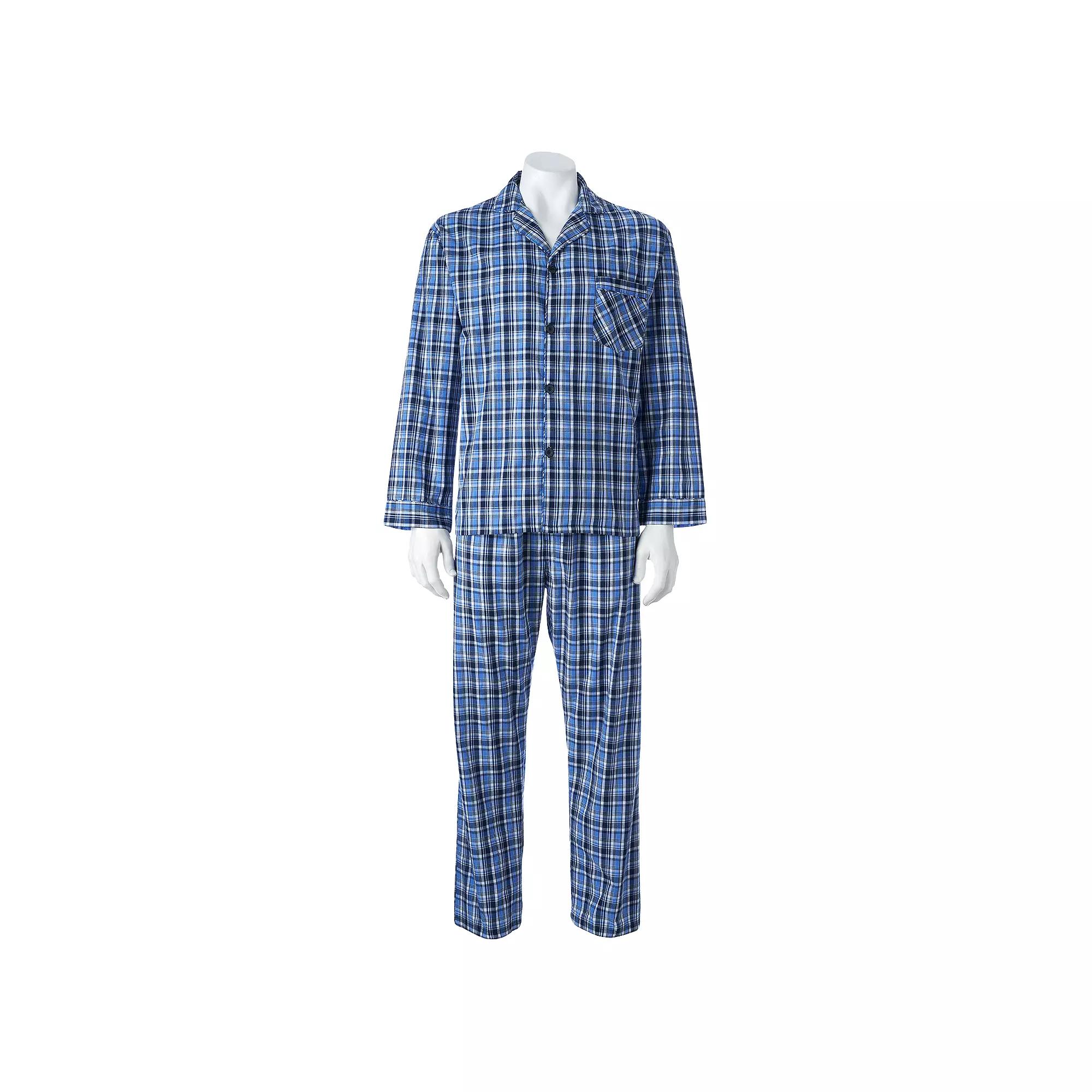 Big & Tall Hanes® Classics Pajama Set, Men's,  Product Image