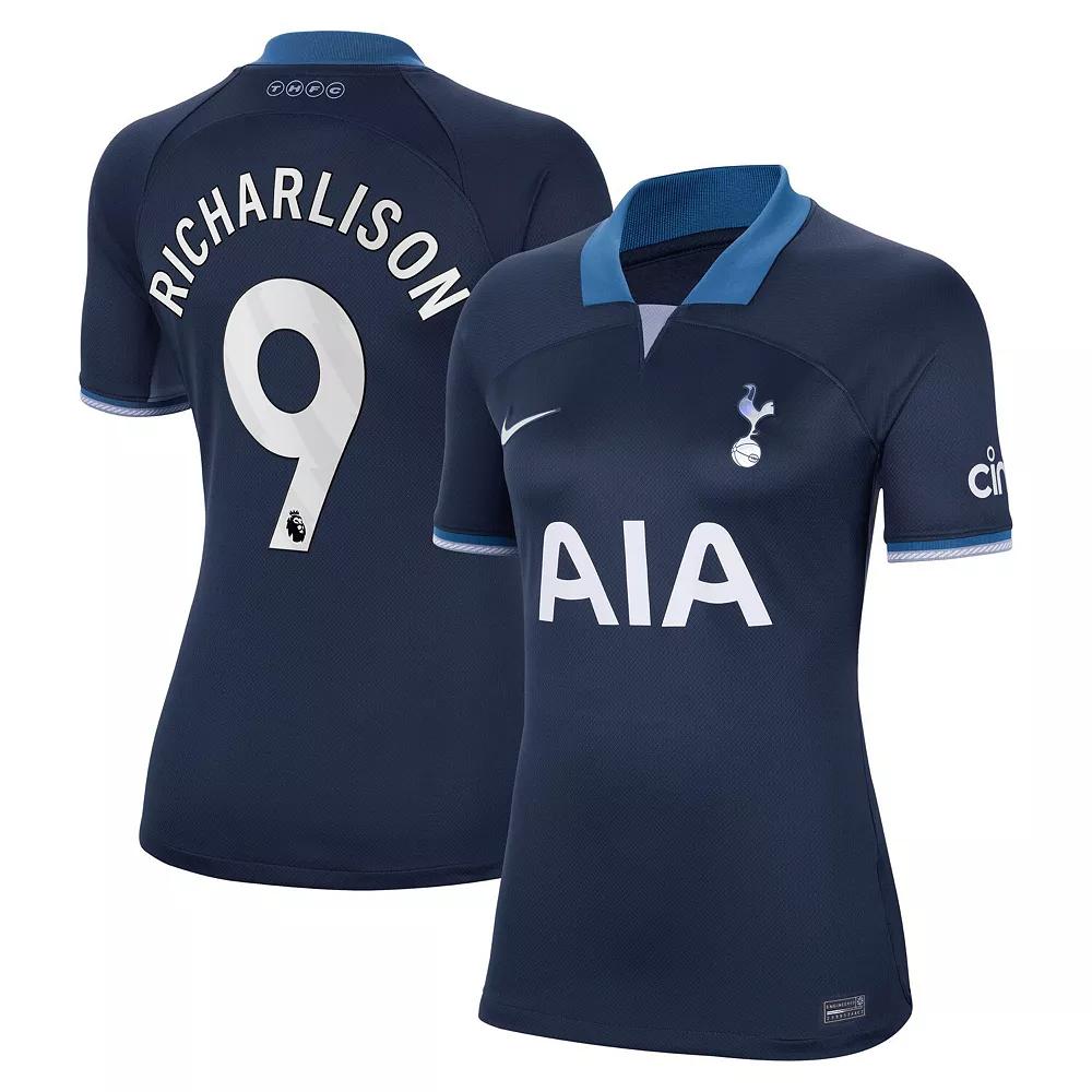 Women's Nike Richarlison Navy Tottenham Hotspur 2023/24 Away Stadium Replica Player Jersey, Size: Small, Tot Blue Product Image