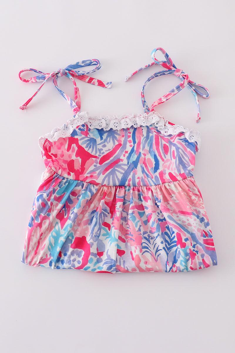 Tropical Sunset Waves set Product Image