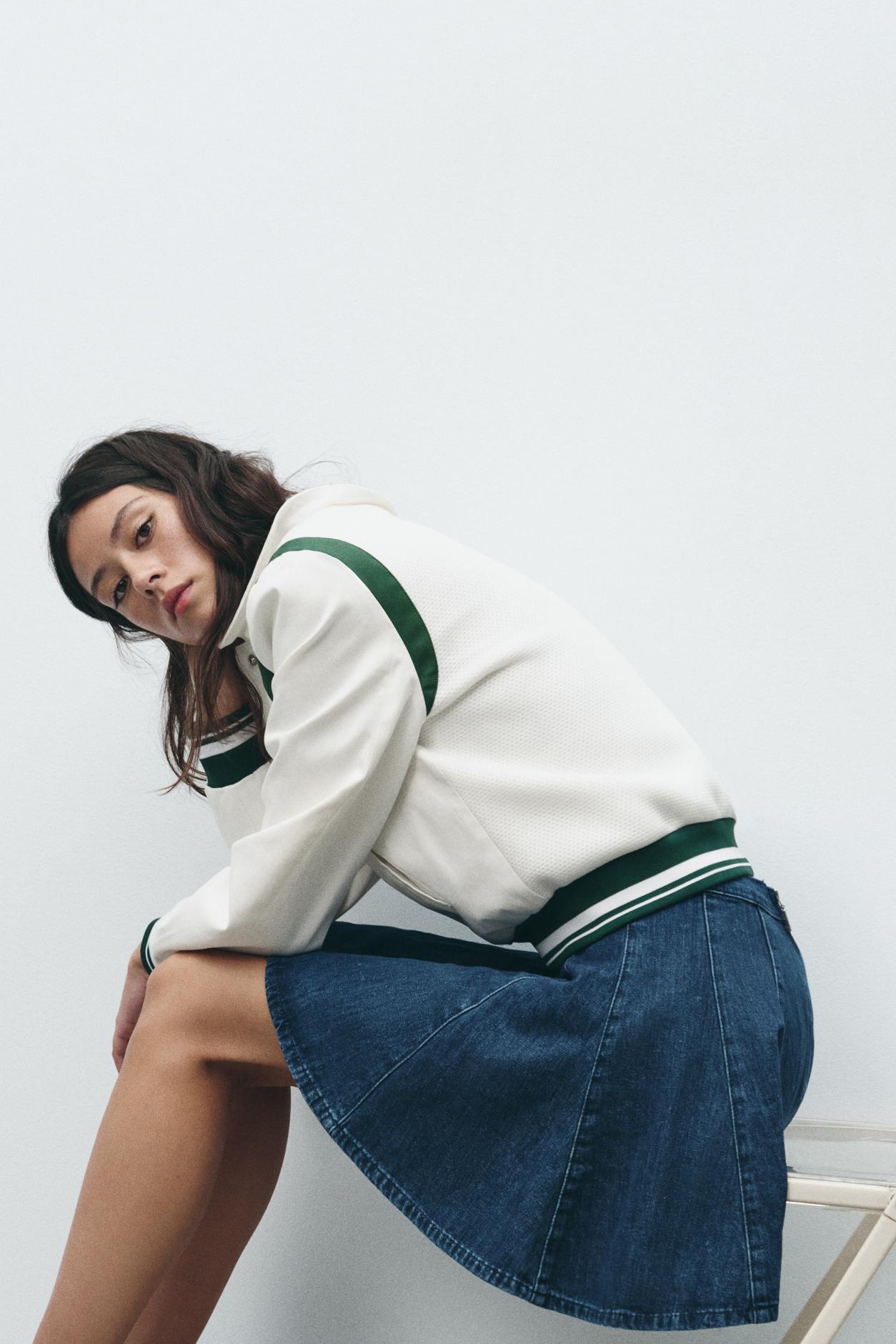 TRF DENIM MINI SKIRT Product Image