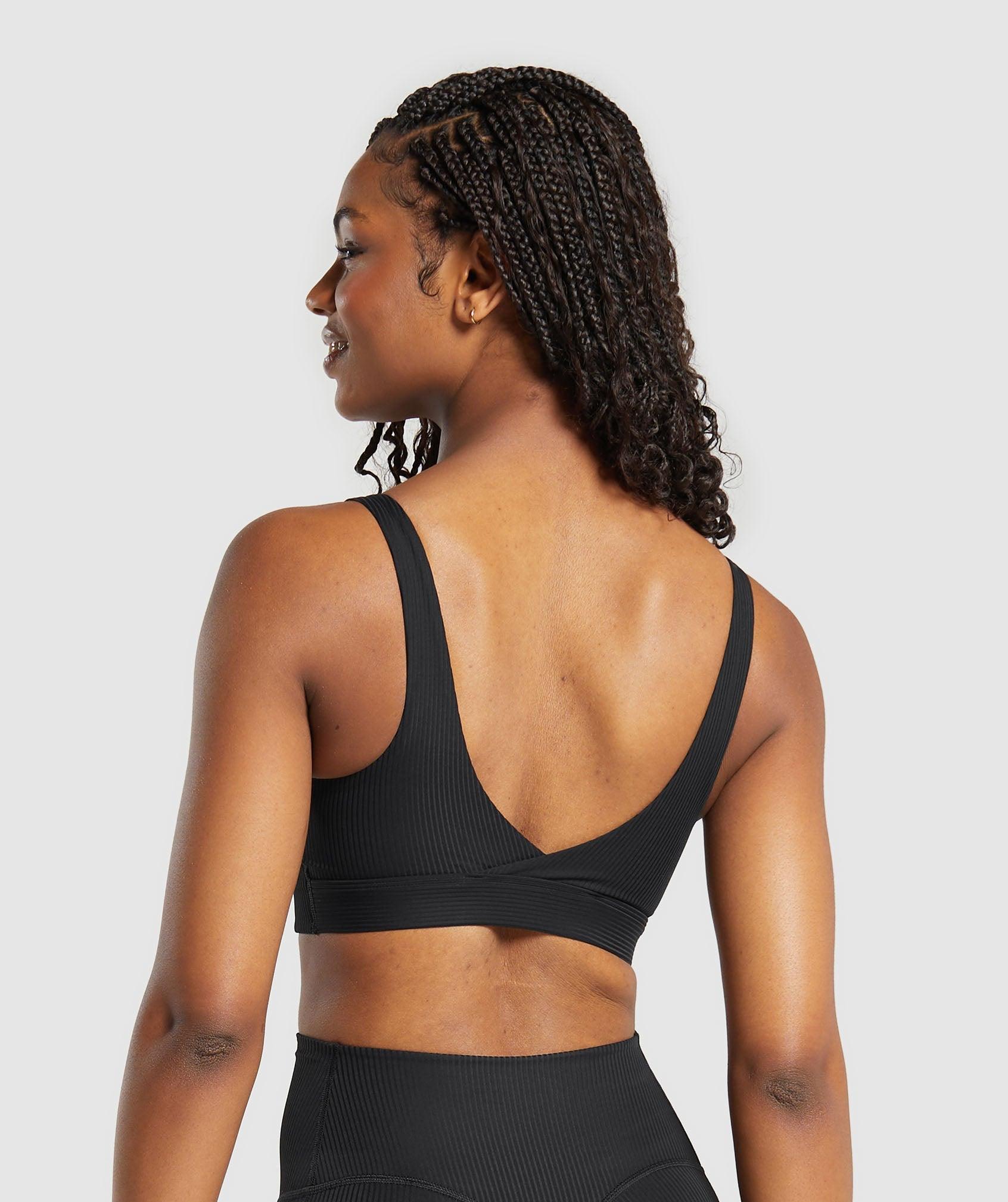 Ribbed Sports Bra Product Image