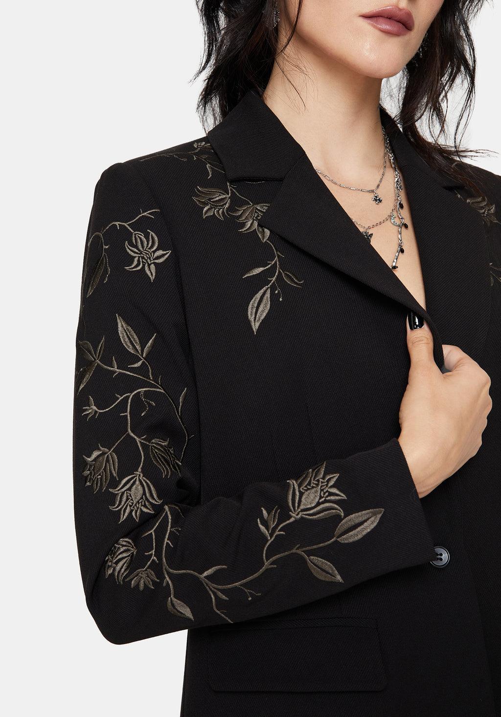 Maira Embroidered Blazer Product Image