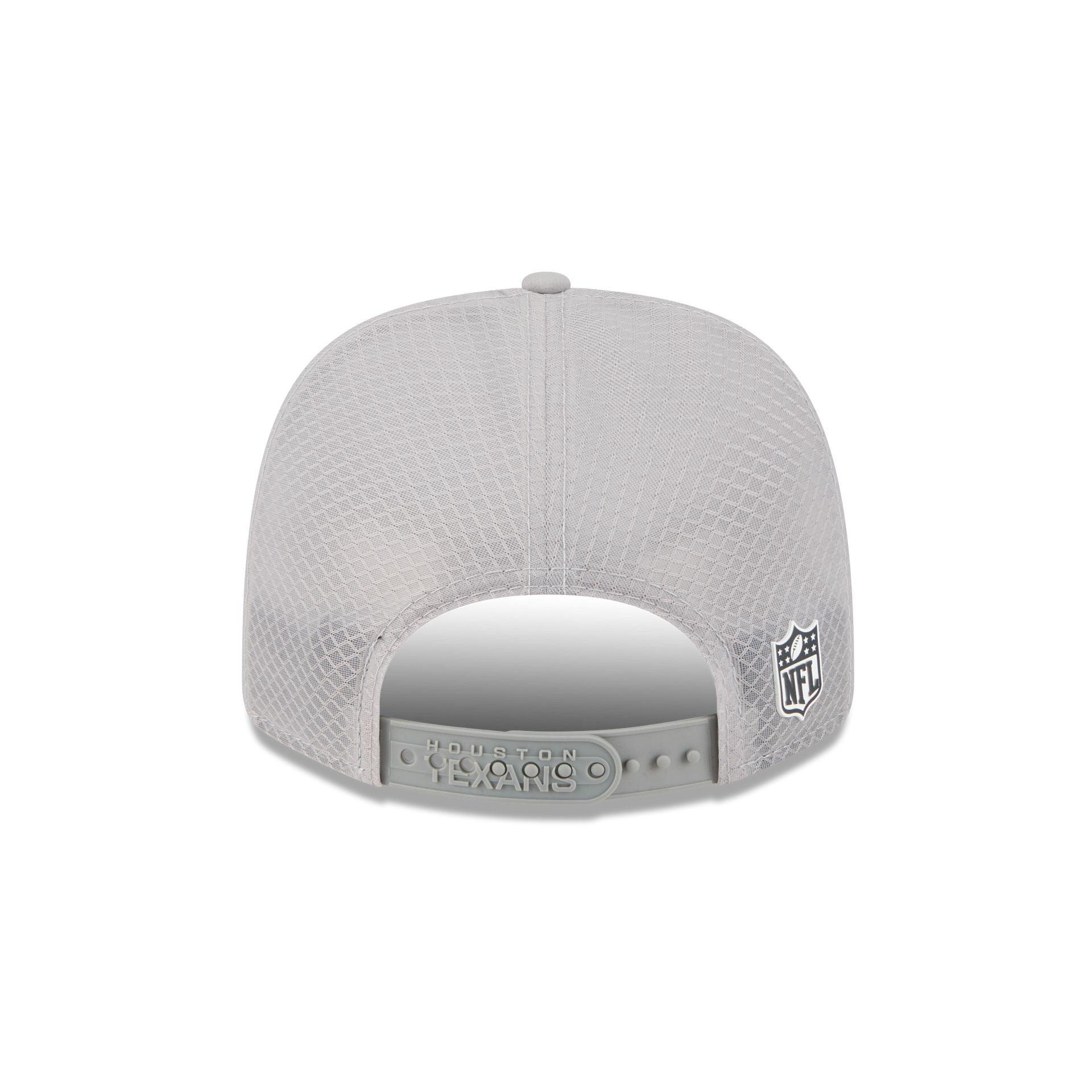 Houston Texans 2025 Sideline Hot Weather Gray 9SEVENTY Trucker Hat Male Product Image